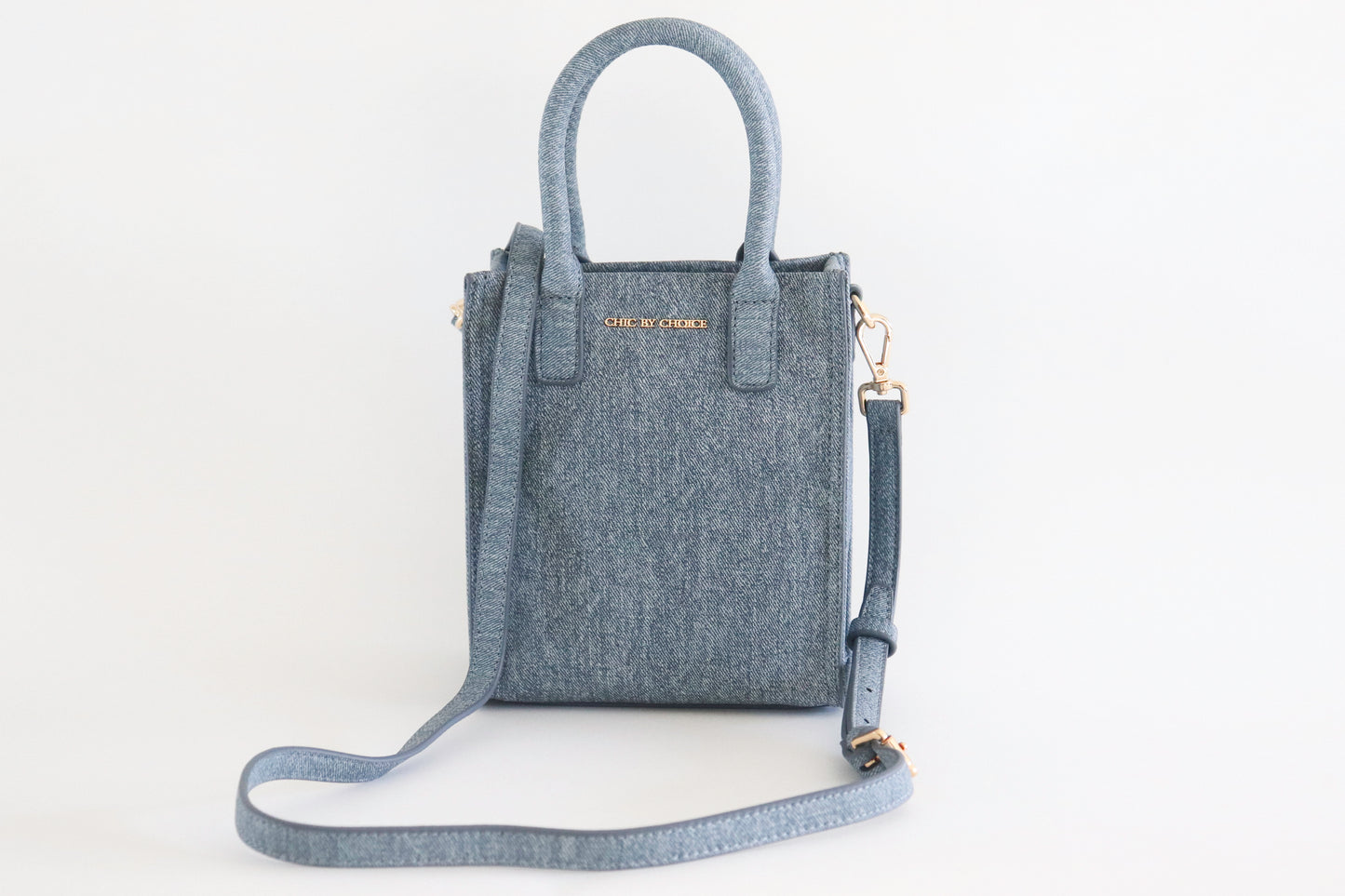 QUINN MINI TOTE CROSSBODY BLUE JAY