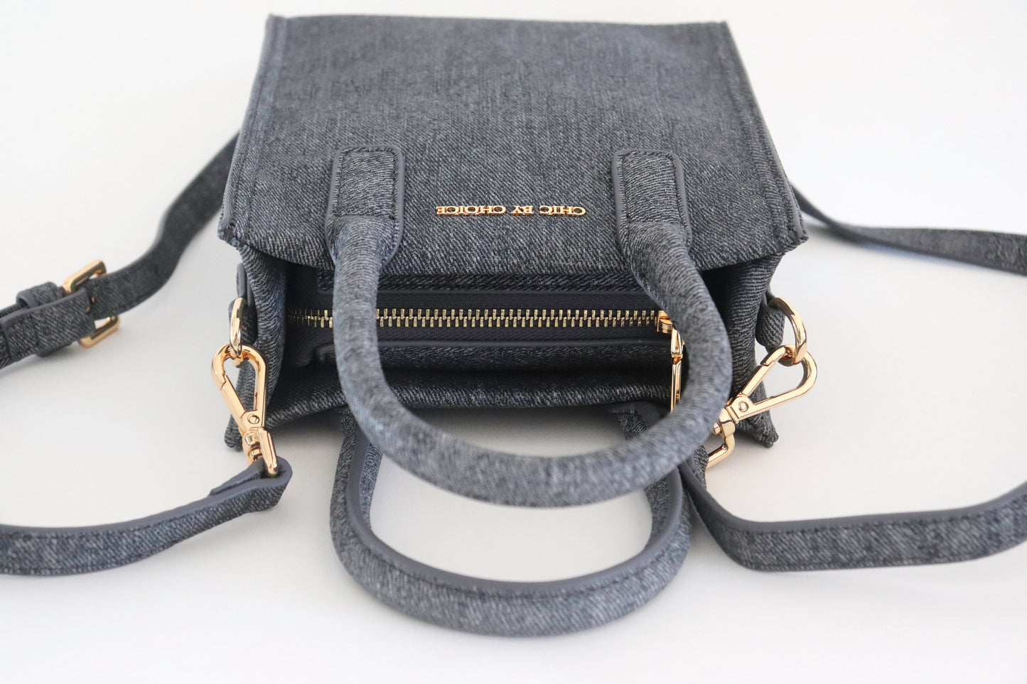 QUINN MINI TOTE CROSSBODY CONCRETE